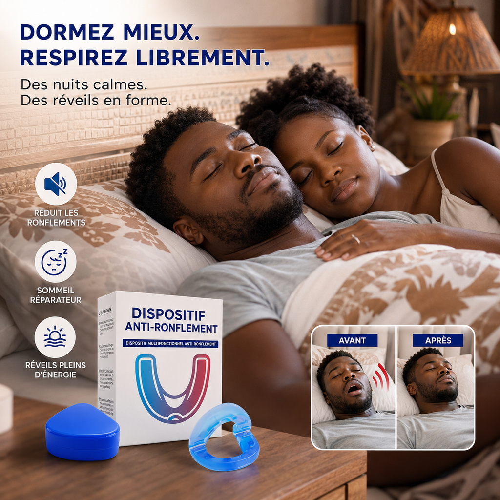 Orthèse buccal Anti Ronflement