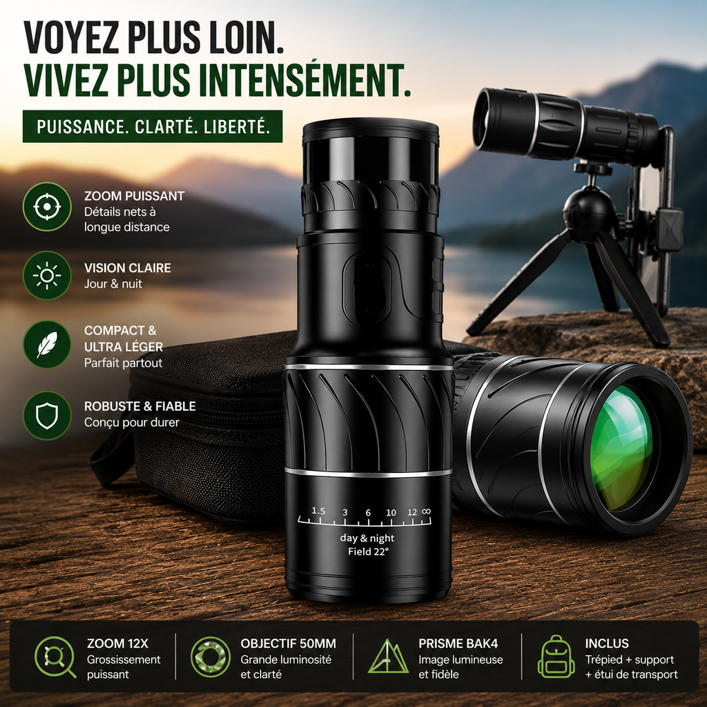 Télescope Numérique – Capturez le monde comme jamais auparavant
